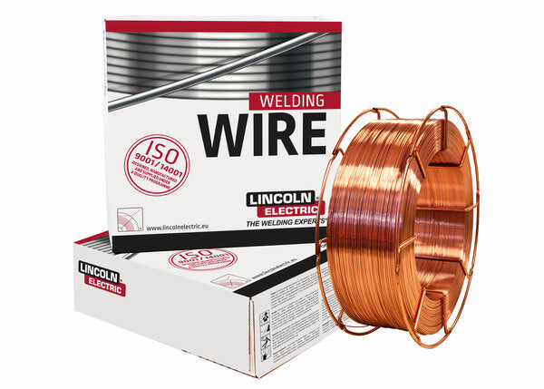Fil à souder massif cuivré ULTRAMAG 1,0 mm 16 KG (B300) - Lincoln E10K016P6E00
