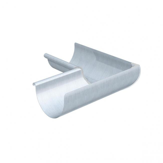 Équerre intérieure à souder zinc demi-ronde 33 - 11007577