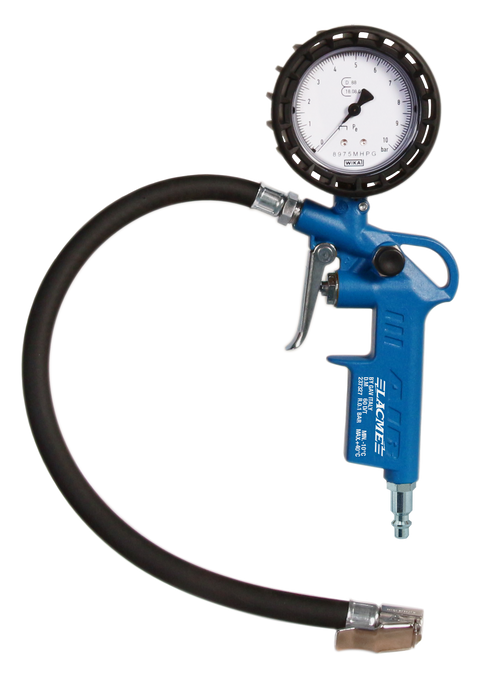 Pistolet De Gonflage N 0-10 Bar - Flexible 35Cm Ø6X11Mm 305102 Lacme