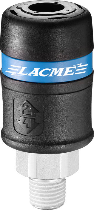 Rac 3055 S : Gd - 1/4" Mâle 356400 Lacme