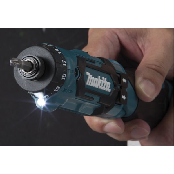 Tournevis électrique 7,2V Li-Ion 1,5 Ah 5,6 Nm DF012DSE Makita