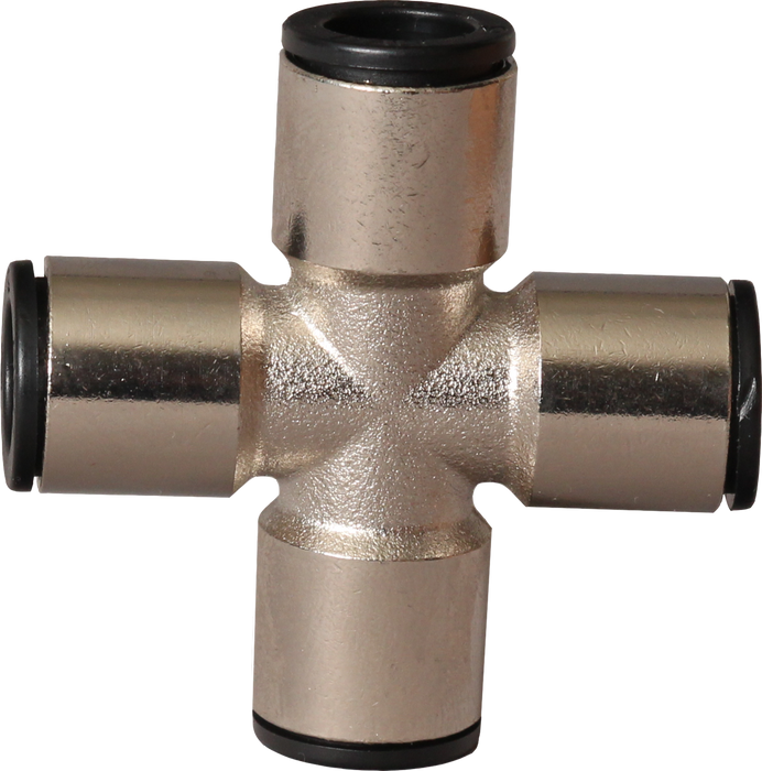 Rit7008 : Mini Raccord Instantané - Croix - Pour Tubes Dn8 409610 Lacme