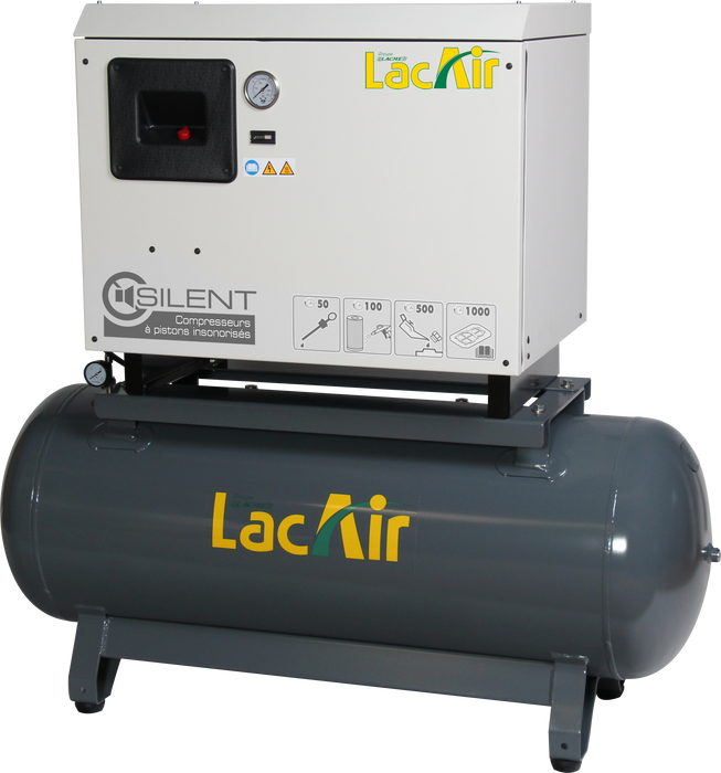 Compresseur Silent C32/270 D T 464760 Lacme