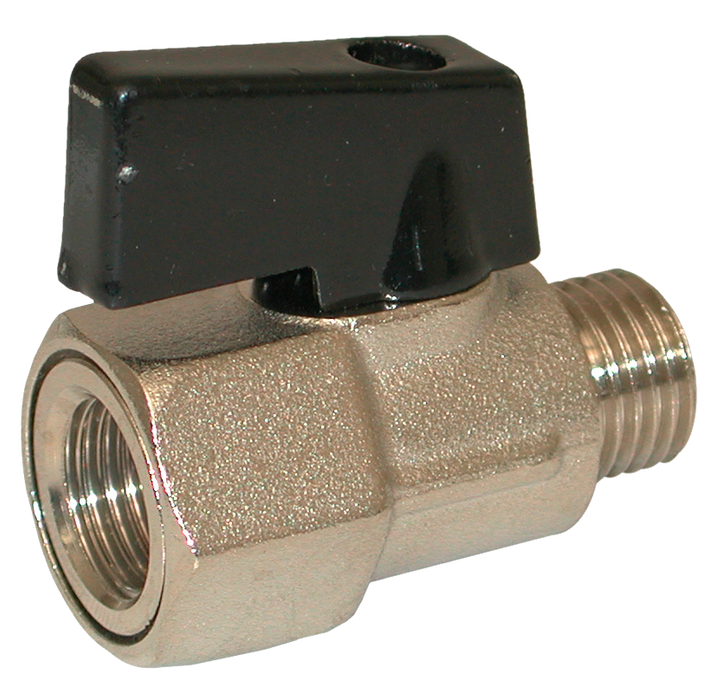 Robinet 1/4 Noir-5 1/4”M - 1/4”F 473972 Lacme