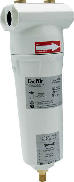 Pré-Filtre Pf9C - 1/2'' 475614 Lacme