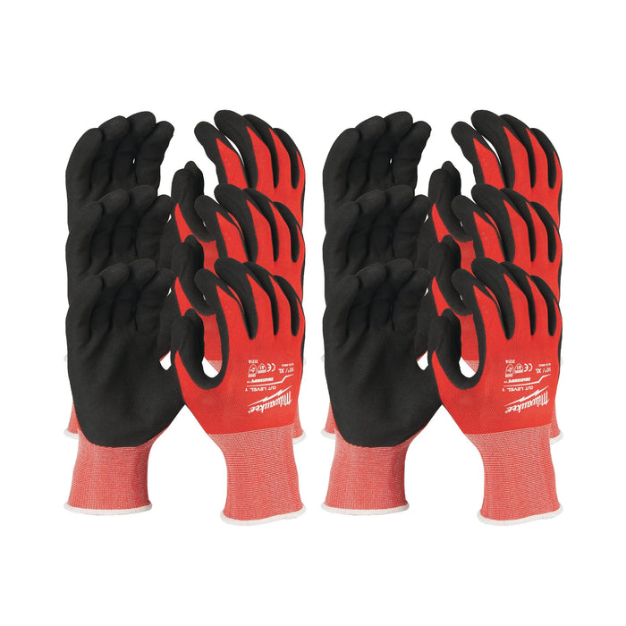 Gants Anti Coupure 1/A 12 pièces - Milwaukee