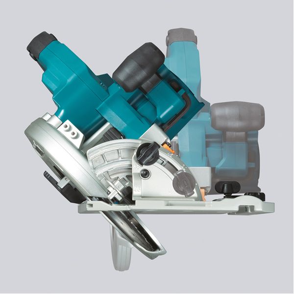 Scie circulaire 36 V  2 x 18 V Li-Ion   BL1850B ø 190 mm Makita DHS782PT2J