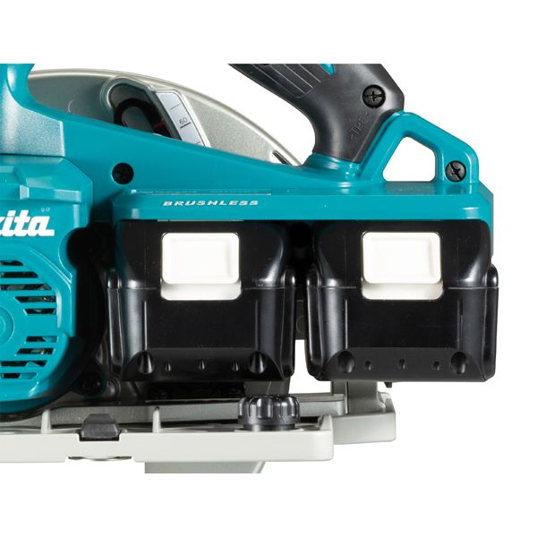 Scie circulaire 36 V  2 x 18 V Li-Ion   BL1850B ø 190 mm Makita DHS782PT2J