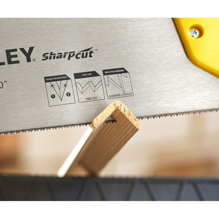 Scie Egoine Sharpcut Coupe Fine 550mm  Stanley STHT20372-1