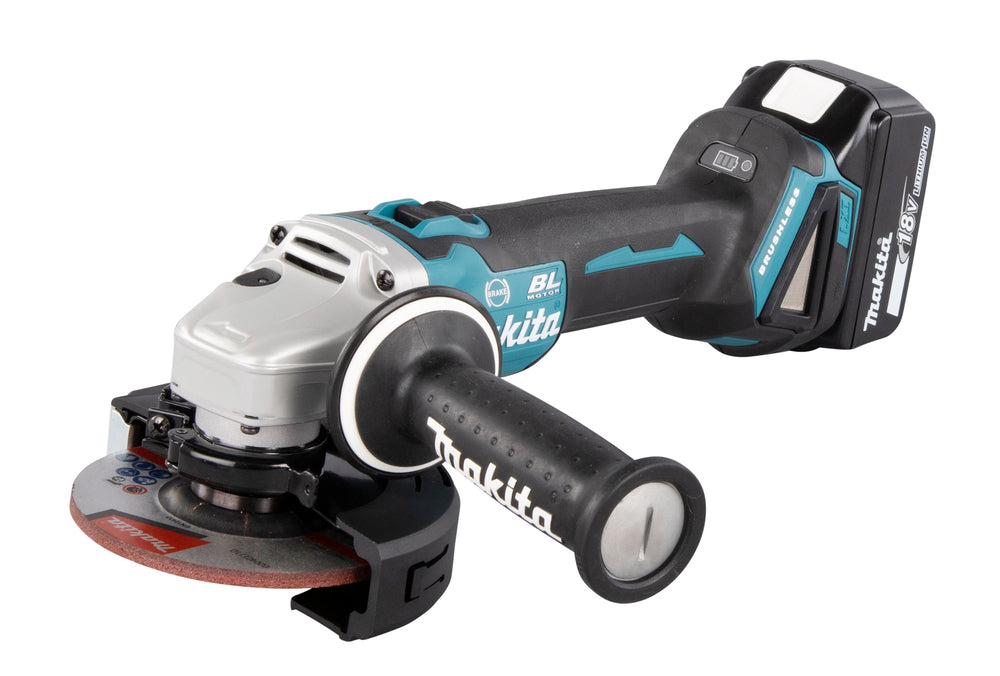 Pack 3 Machines Makita DLX3202TJ – 18 V Li-Ion 5 Ah (Visseuse-perceuse + Meuleuse + Perforateur burineur)