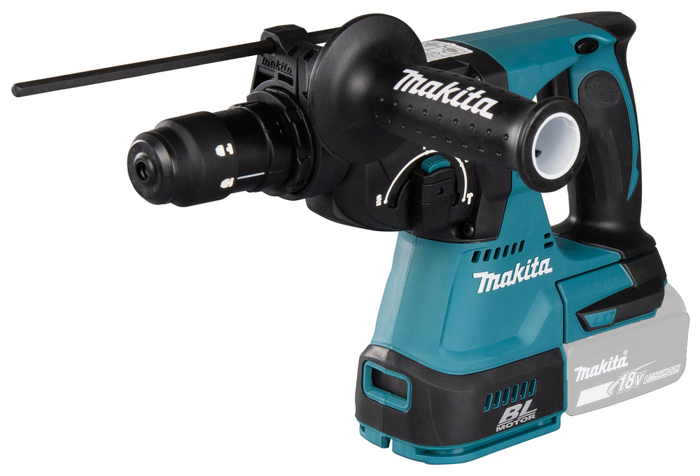 Pack 3 Machines Makita DLX3202TJ – 18 V Li-Ion 5 Ah (Visseuse-perceuse + Meuleuse + Perforateur burineur)