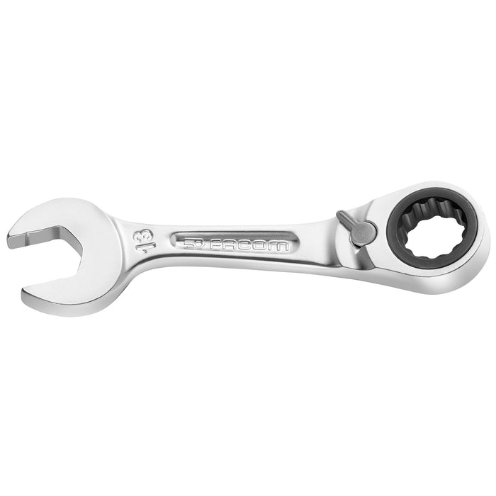 Cle mixte a cliquet courte 10mm 467bs.10 Facom