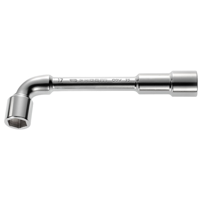Cles a pipe 6x6 pans 17 mm 75.17 Facom