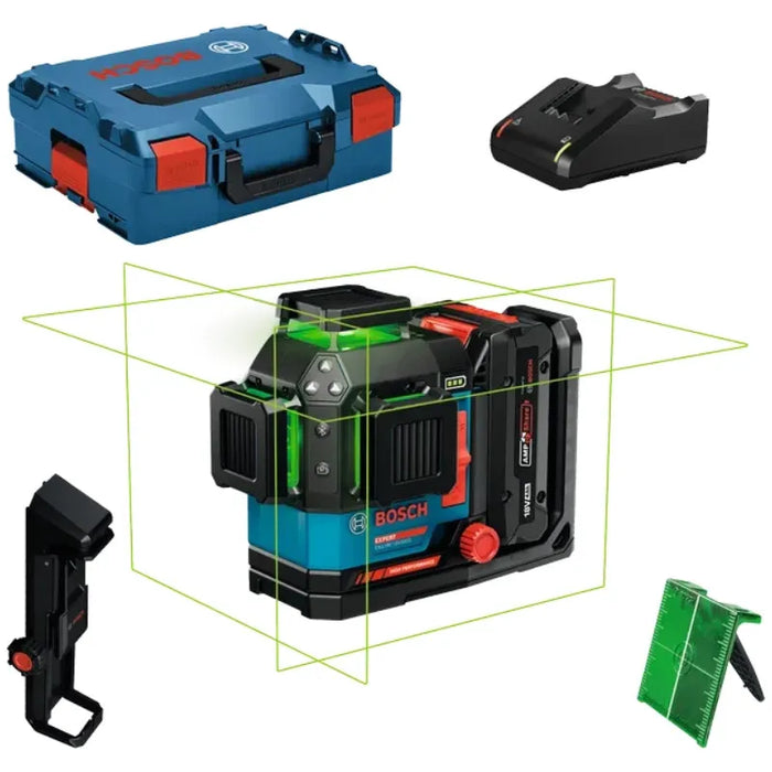 LASER LIGNES EXPERT EXLL18V-120-33 CG + BATTERIE EXBA18V-40 4.0AH Expert - 0601065B00 Bosch