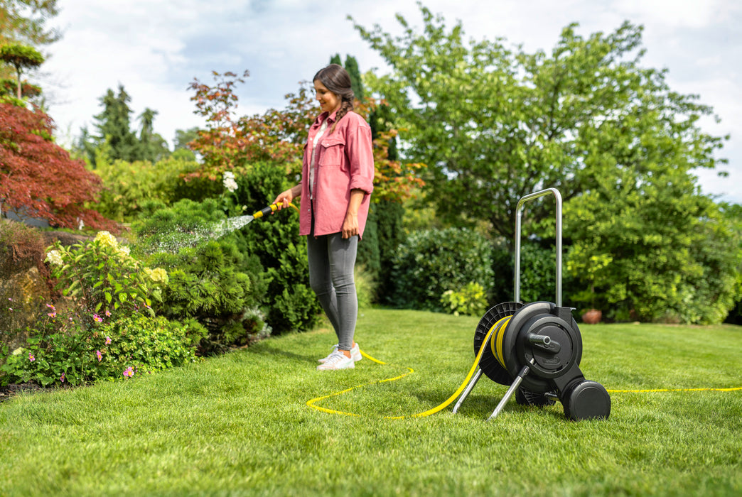Chariot dévidoir tuyau d'eau complet HT 2.20 Set - 20m - 2.645-362.0 Karcher