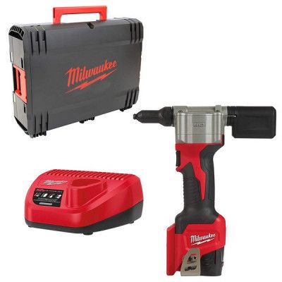 Riveteuse sans fil M12 BPRT-201X 12V 2Ah + chargeur  HD BOX - 4933464405 Milwaukee