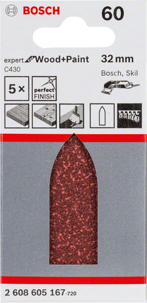 5 Abr Delta Lang 32mm G60 Efw Bosch 2608605167