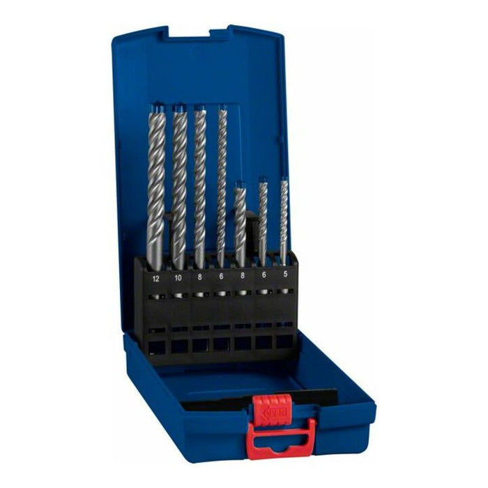 Foret pour perforateur Expert SDS plus-7X 5/6/6/8/8/10/12 mm 7 pces