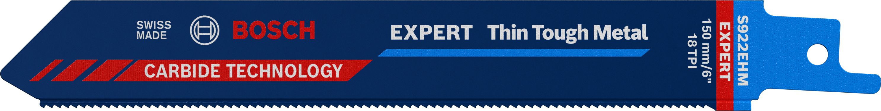 Lame de scie sabre Expert 'Thin Tough Metal' S 922 EHM, 1 pce