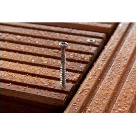 Vis bois terrasse tête fraisée étroite INOX VissalBois TX