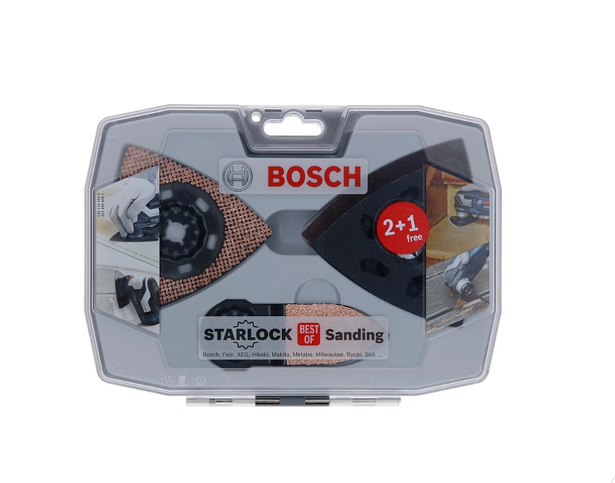 Coffret Starlock de 6 lames pour découpeur ponceur oscillo vibrant GOP Bosch 2608664133