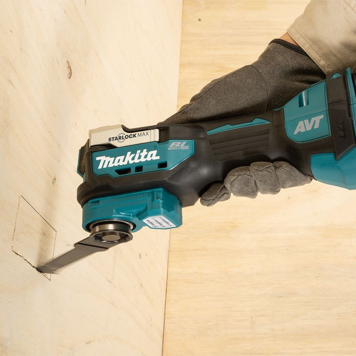 Découpeur ponceur 18V (machine seule) + MAKPAC - DTM52ZJ Makita