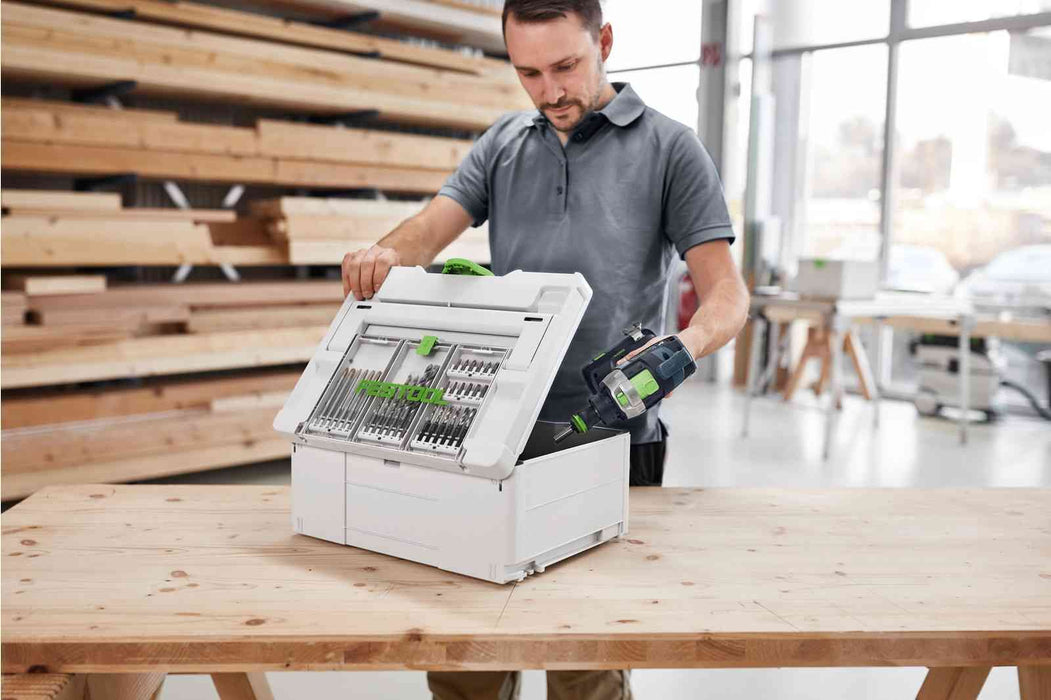 Festool Coffret de forets hélicoïdaux BKS SYS3 D3-10 CE/W - 577396 Festool