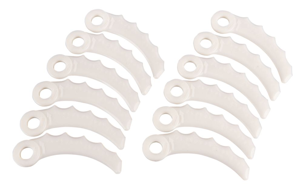 SET LAMES PLASTIQUES TÊTE DEBROUSSAILLEUSE MAKITA 198426-9