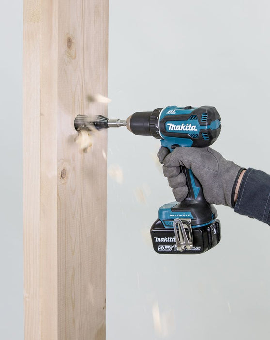 Perceuse visseuse 18V Li-Ion 5Ah ø13 - 2 batteries + chargeur DDF485RTJ Makita