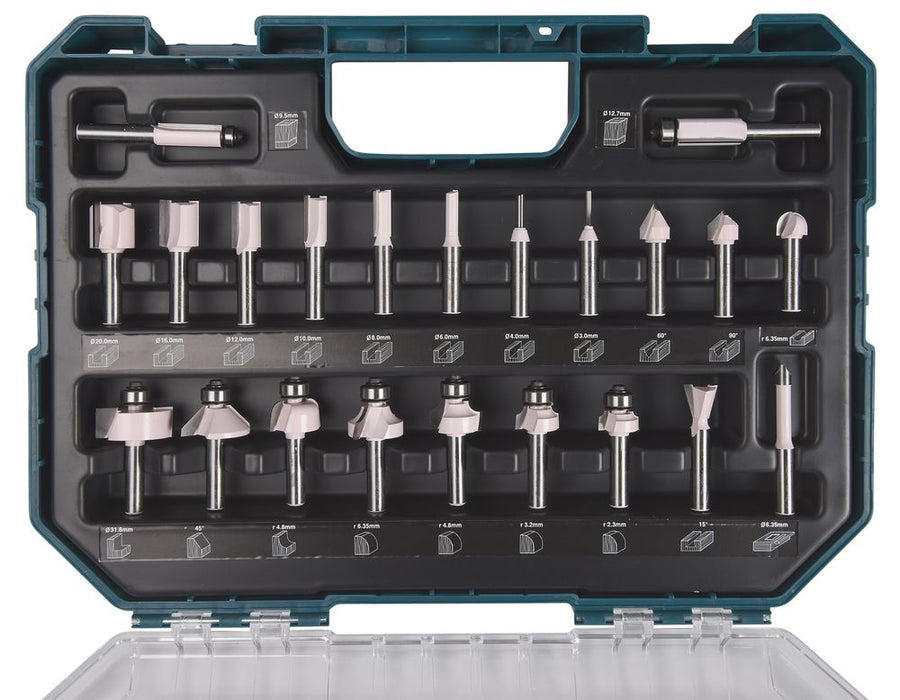 Coffret de22 fraises Ø 8 mm - D-74778 Makita