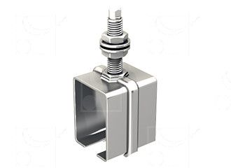 Support rail enveloppant réglable tige normale 60mm M20 - 8571 Mantion