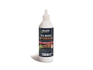 Colle PU bois extérieur biberon 500g - 30610777 Bostik