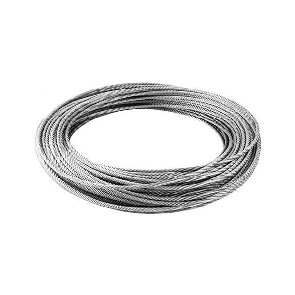 Câble 7x7 inox 316 5mm / couronne 50m - 250207 Vigouroux