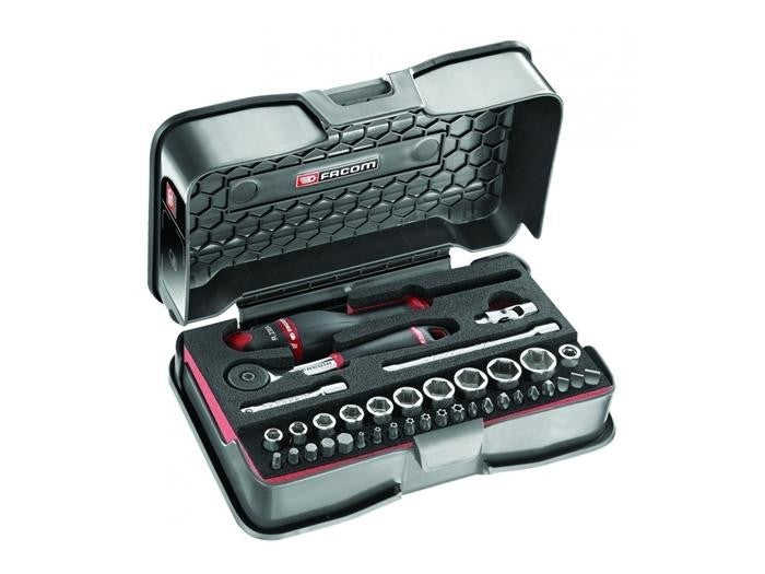 Coffret cliquet R.161B  1/4  6 pans Facom R.161-6M6PB