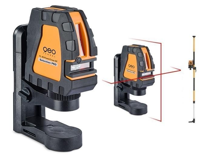 Laser Croix Automatique Fl 40 Powercross Sp + Canne Support Laser Ks3