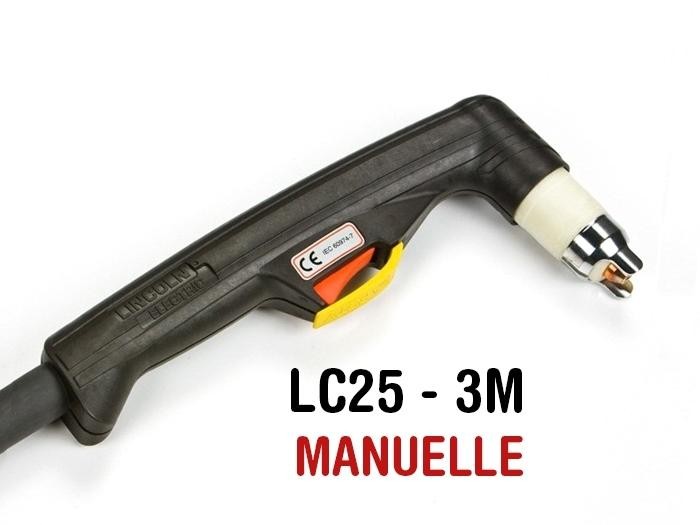 Torche plasma manuelle LC25 3m