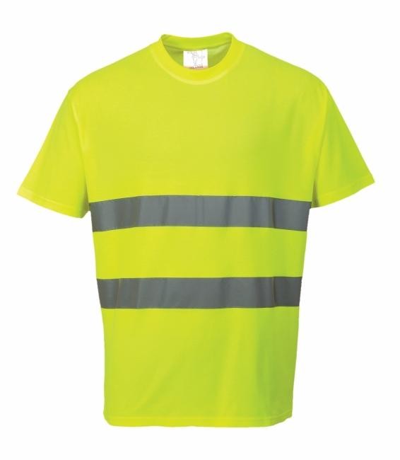 Tee Shirt Hv S172 Jaune L