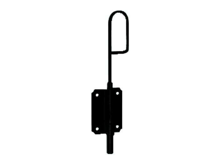Verrou baïonnette à visser noir D16 L600mm