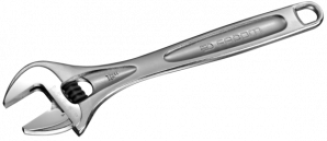Cle a molette chromee 8' 113a.8c Facom