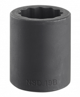 Douille 1/2 impact 12p 34mm nsd.34b Facom