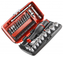 COFFRET 1/4' 6 PANS RL.NANO1 FACOM