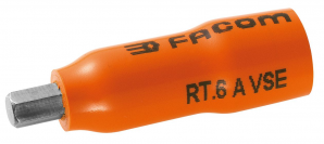 Douille tourn. 1/4 isolee 4mm rt.4avse Facom