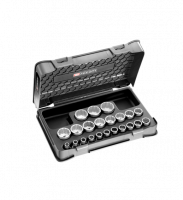 Coffret douilles 1/2' 12p mm 22pc s.400b Facom