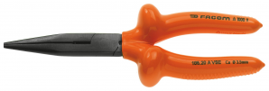 Pince becs mi-ronds longs isol 185.20avse Facom