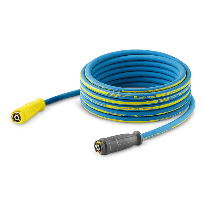 Flexible haute pression pour le secteur alimentaire 400 bar, 10 m, DN 8, avec raccord pivotant  Karcher 6.110-053.0