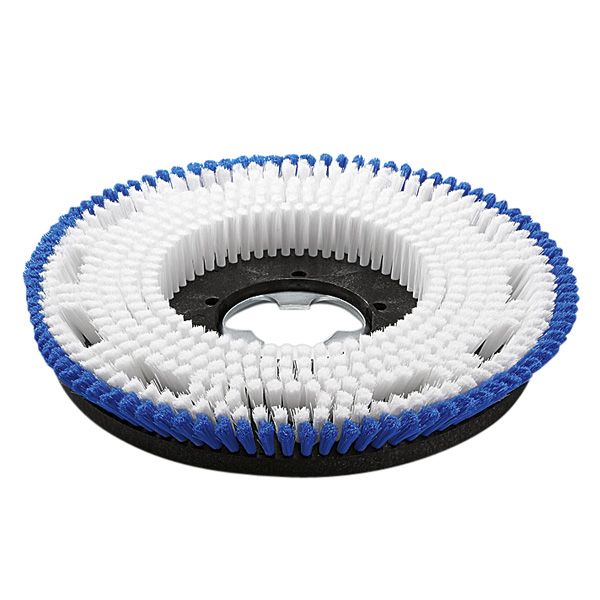 Brosse de shampooingnage, moyennement souple, bleu / blanc, 330 mm  Karcher 6.369-891.0