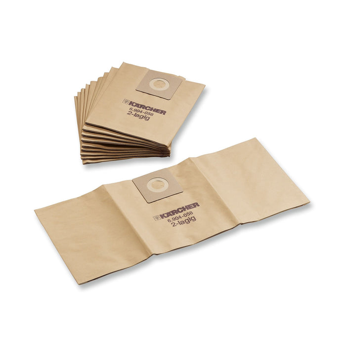 Sacs filtrants en papier (x5)  Karcher 6.904-259.0