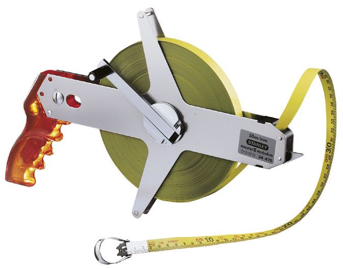 Ruban Acier De Rechange Mabolon - Mesure Longue 50M X 12,7Mm Stanley 1-34-737