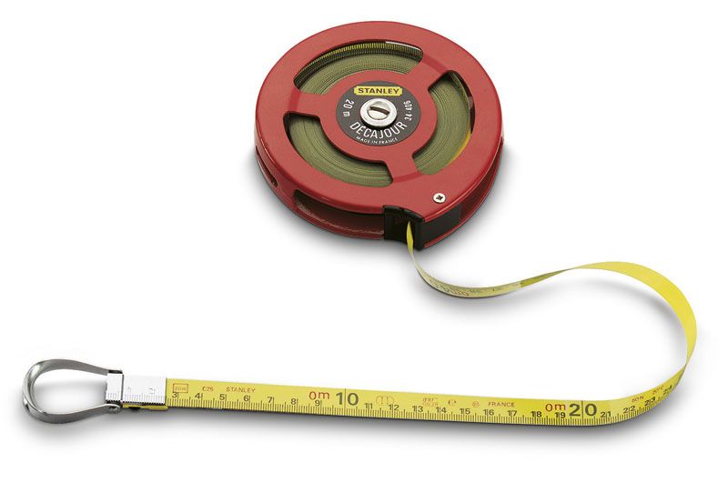 Mesure Longue 20 X 12,7Mm Ruban Acielak Decajour Stanley 0-34-406