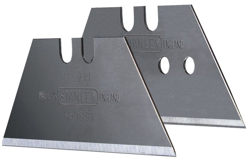 Lames De Couteaux 1991 Sans Trou - Carte 5 Lames Stanley 0-11-911